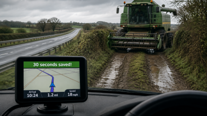 Satnav chasing unpopular KPI